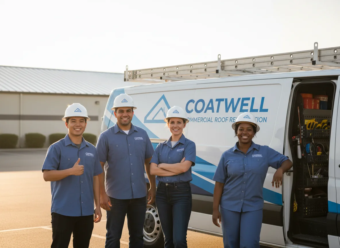 Commercial roof coating company in Chester, VT